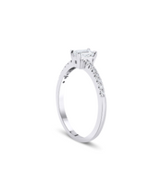 Emerald Cut Diamond Solitaire Ring