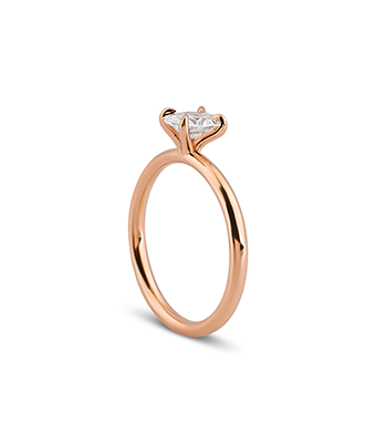 Oval Cut Solitaire Diamond Ring