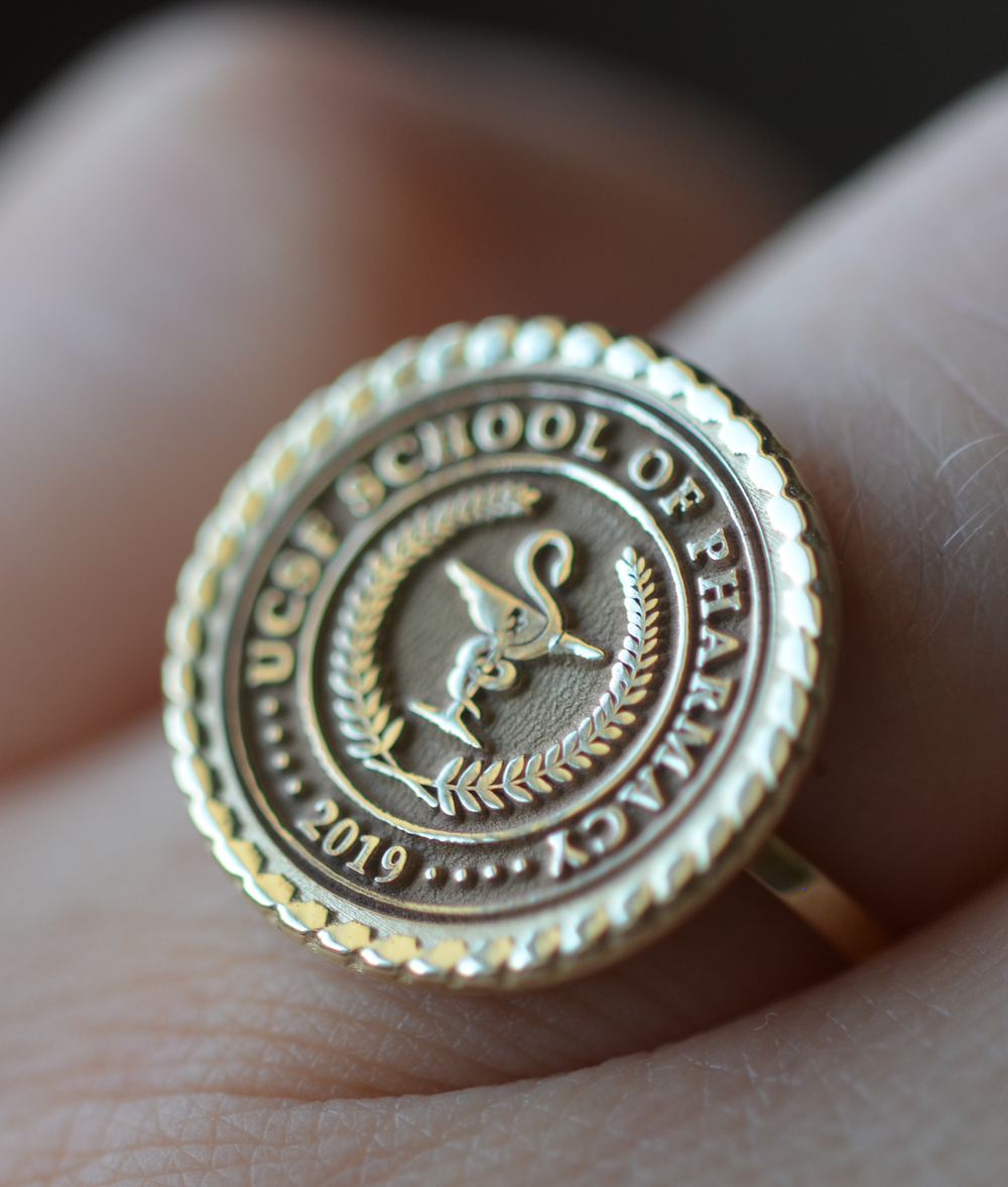 Custom Gold College Class Rings, Class Ring, Gold Graduation Rings, Custom  Class Rings, School Rings, Graduation Rings, College Class Rings –  somethinggoldjewelry