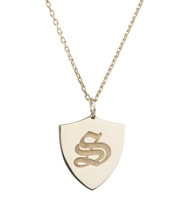 Custom Made Shield Necklace