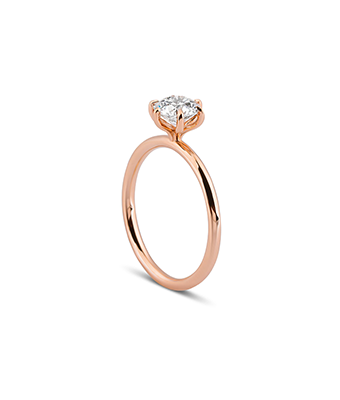 Round Cut Solitaire Diamond Ring