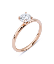 Round Cut GIA Certified Solitaire Diamond Ring