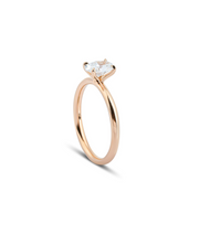 Oval Cut Diamond Solitaire Ring