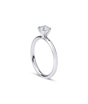 Round Cut HRD Certified Solitaire Diamond Ring