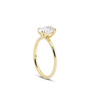 Oval Cut GIA Certified Solitaire Diamond Ring