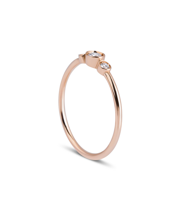 Minimal Uctas Diamond Ring