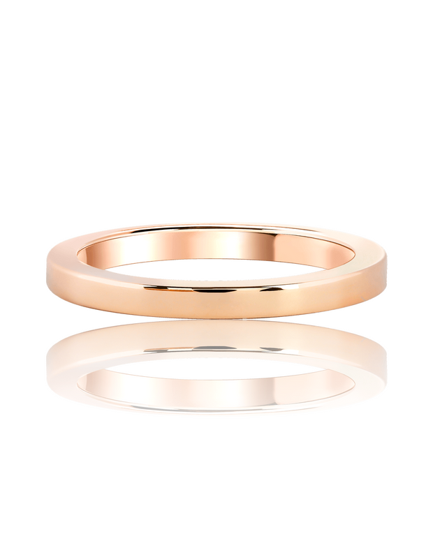 Classical Wedding Band 3 mm in Solid Gold
