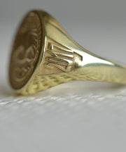 ring; signet ring; family crest ring; monogram ring; monogram signet ring; family ring; crest ring; coat of arms ring; class ring; college ring; university ring; graduation ring; customized jewelry; custom jewelry; personalized jewelry; custom made ring; made to order ring; solid gold ring; solid gold necklace; silver ring; silver necklace; sterling silver jewelry; sterling silver ring; sterling silver necklace; personalized necklace; custom made necklace; 