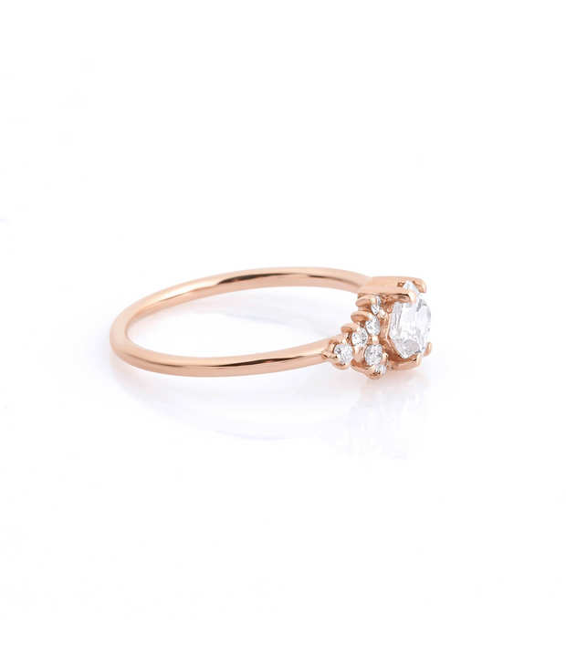 Princess Cut GIA Certified Solitaire Diamond Ring