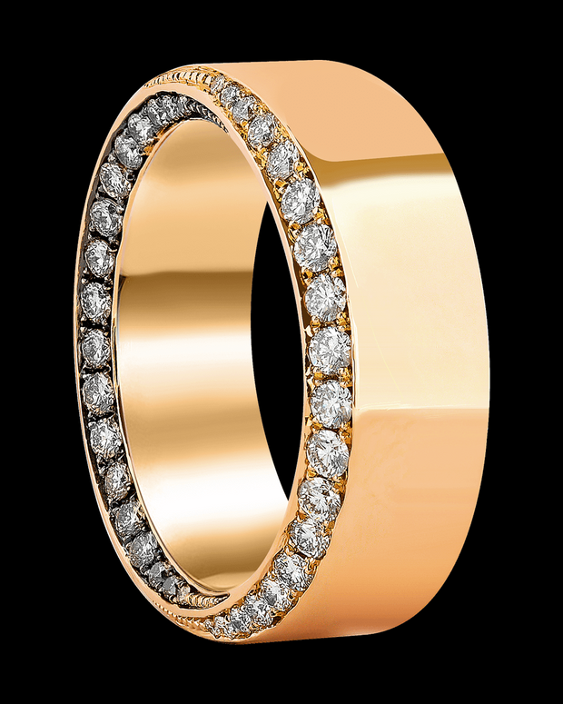 Wedding Ring with Diamonds