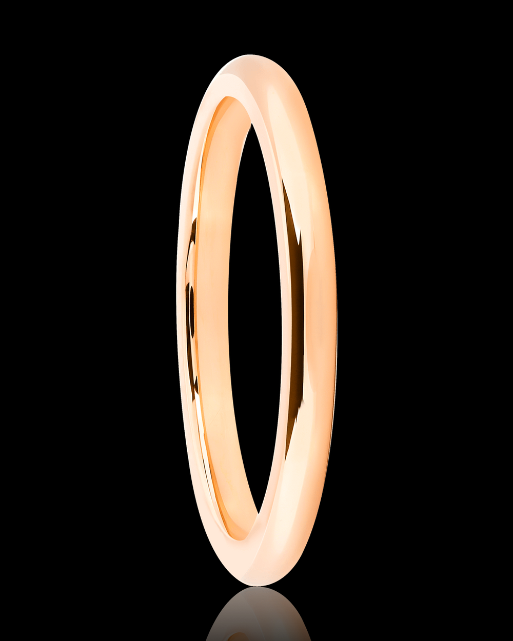 Classical Wedding Band 3mm in Solid Gold