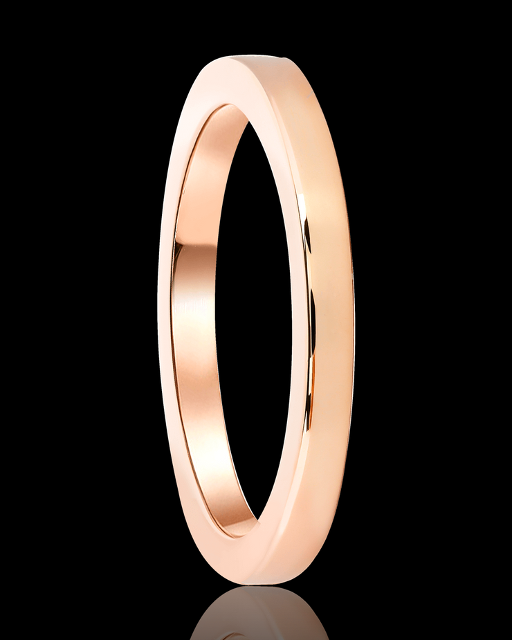 Classical Wedding Band 3 mm in Solid Gold