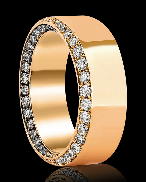 Wedding Ring with Diamonds