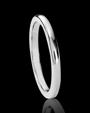 Classsical Wedding Band 3mm in Solid Gold