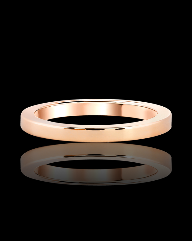 Classical Wedding Band 3 mm in Solid Gold