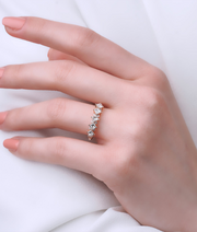 Princess Cut Fivestone Diamond Ring