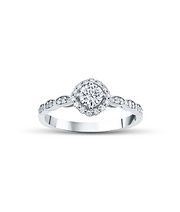 Round Cut Solitaire Diamond Ring