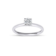 Round Cut Solitaire Diamond Ring