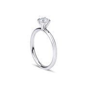 Round Cut Solitaire Diamond Ring