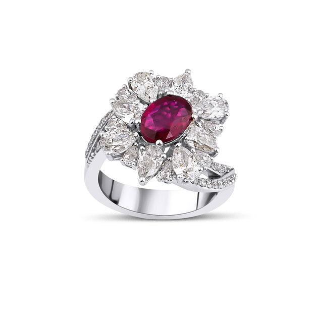 Ruby & Diamond Etna Ring
