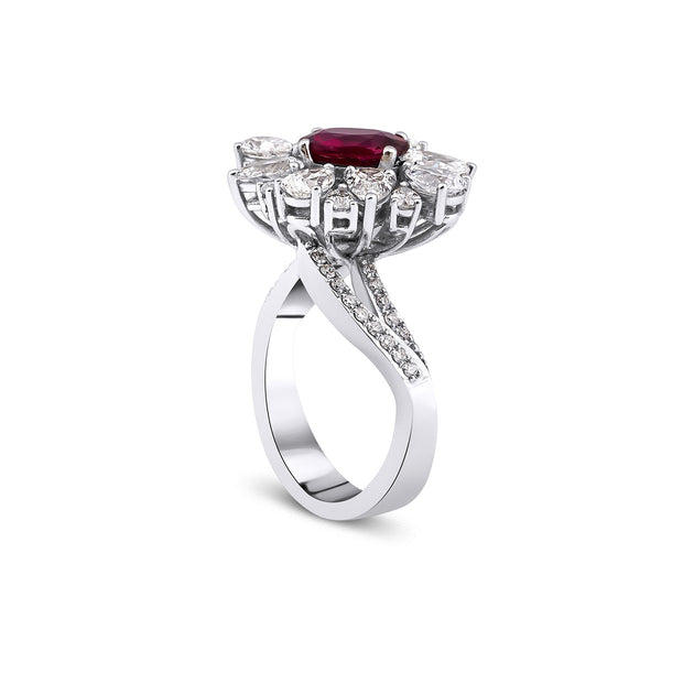 Ruby & Diamond Etna Ring