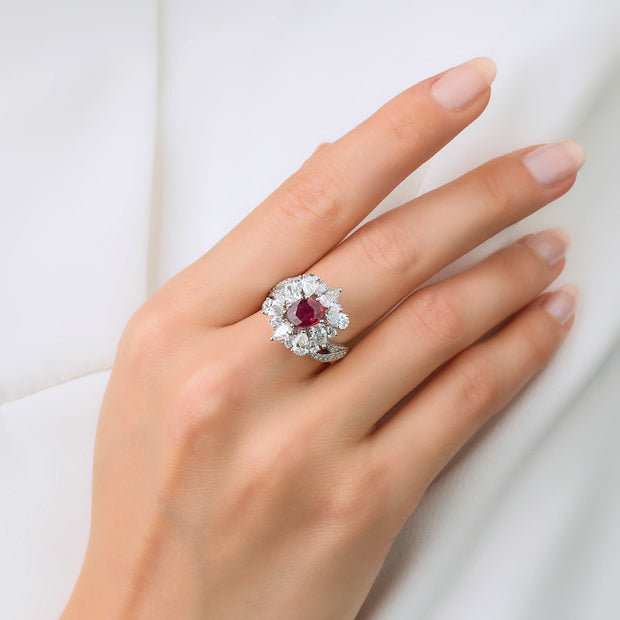 Ruby & Diamond Etna Ring