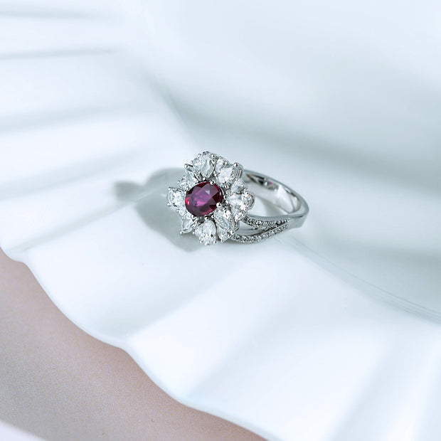 Ruby & Diamond Etna Ring