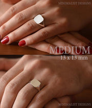Custom Made University of Connecticut Class Ring-Minimalist Designs